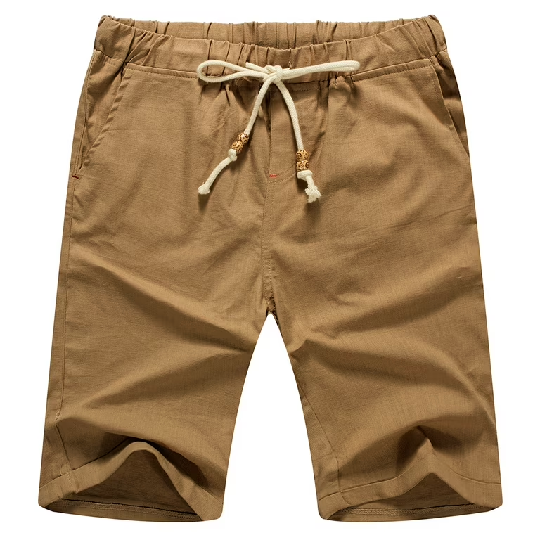 Casual Summer Shorts - Khaki